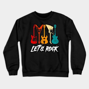 Guitar Player Guitarist Music Lover Crewneck Sweatshirt